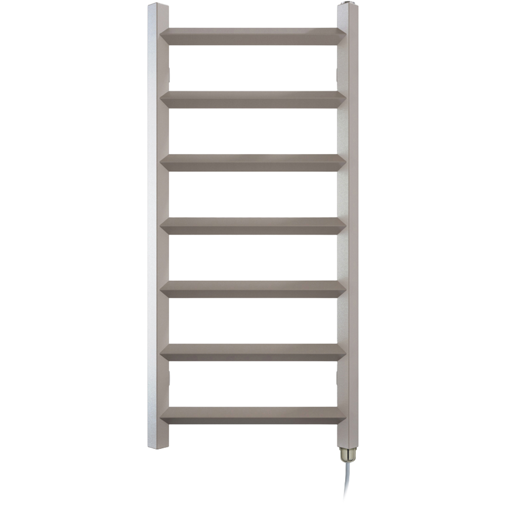 Terma Crystal Sparkling Gravel Taupe Electric Towel Rail 840 x 400mm Image 3