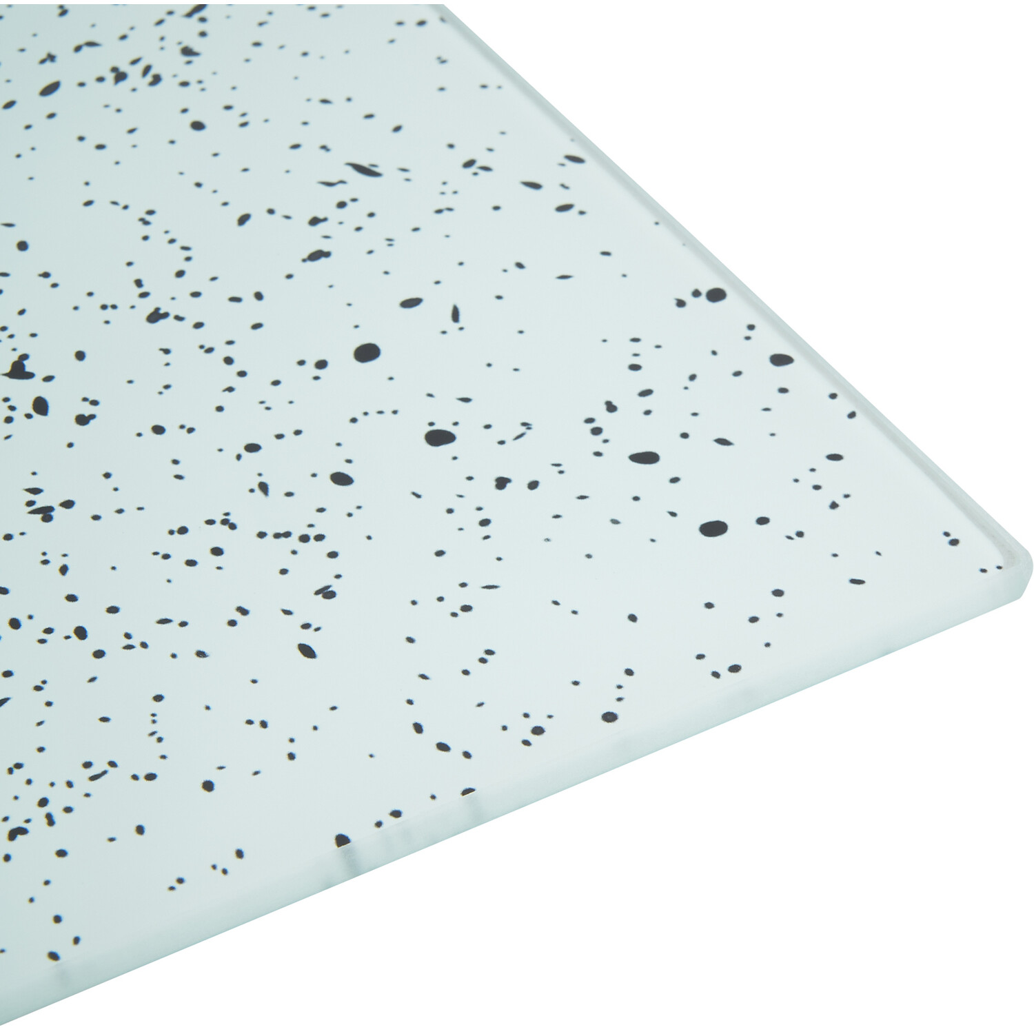 Speckle Glass Worktop Saver - Clear Image 2