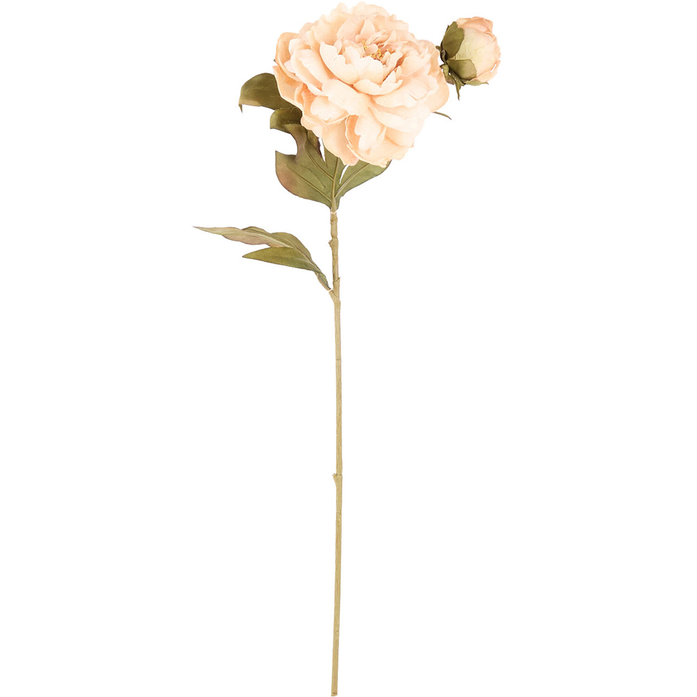 Autumn Open Peony Artificial Flower Image 2