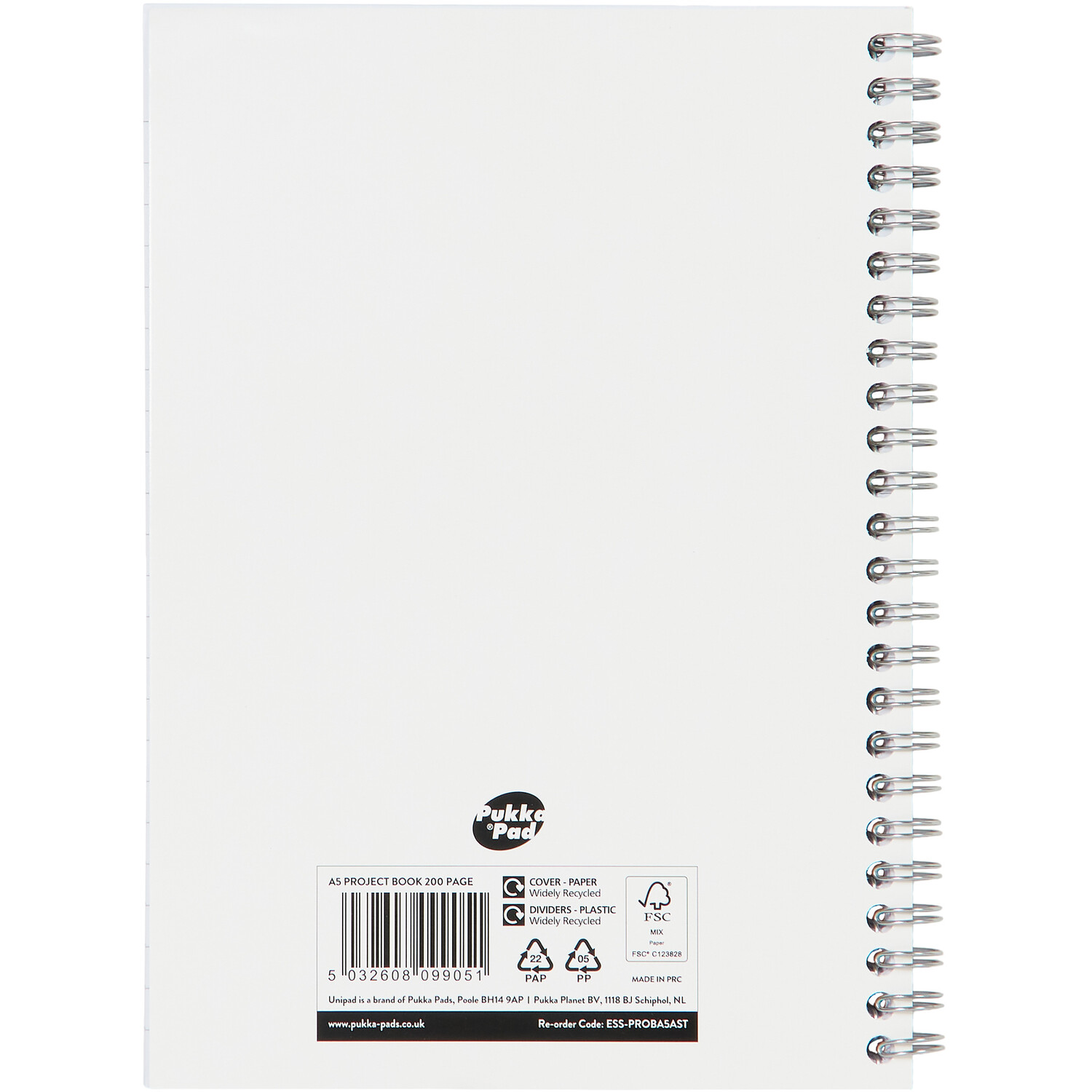 Unipad Essentials A5 Project Book Image 2