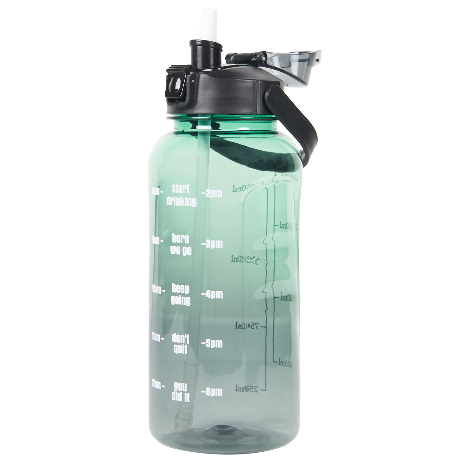 Ombre Tracker Bottle 1L - Black Image 2