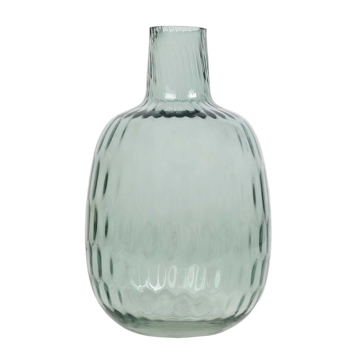 Laila Glass Vase - Ocean Green Image 1