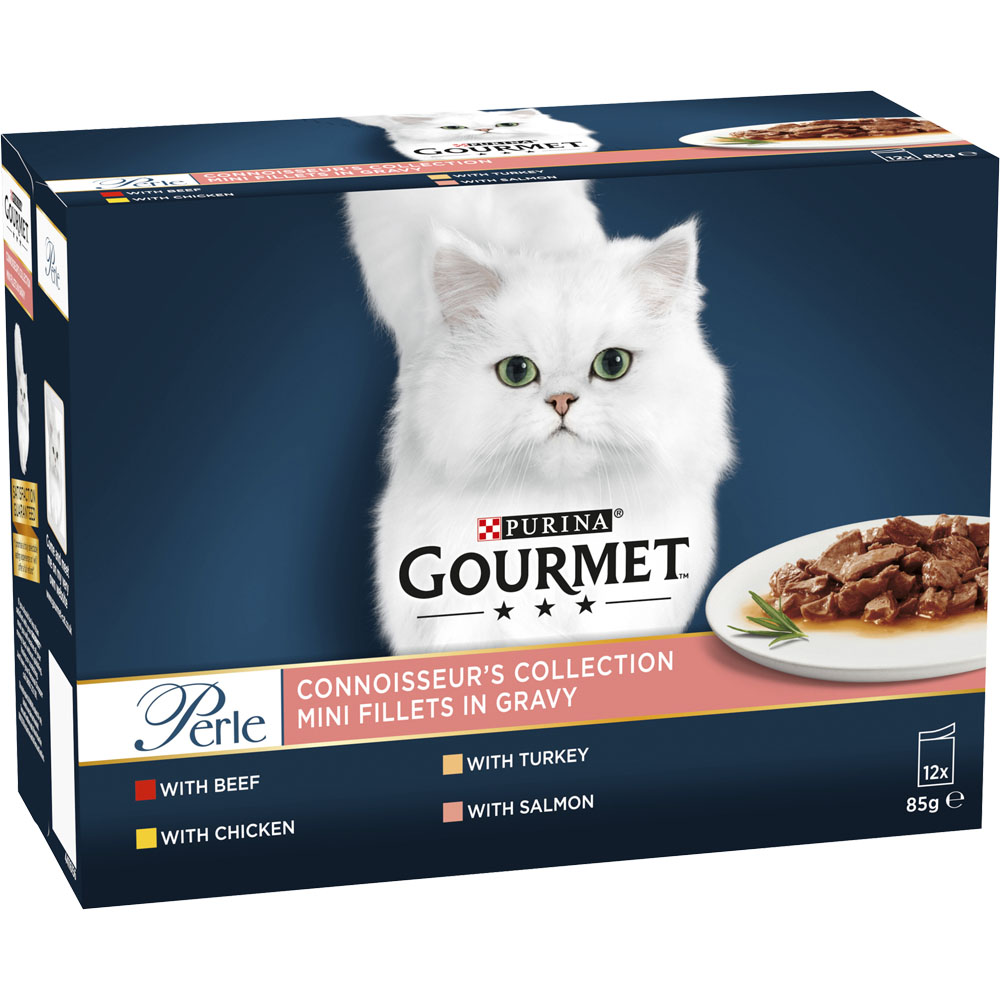 Gourmet Perle Connoisseurs Cat Food Mixed 12 x 85g Image 8