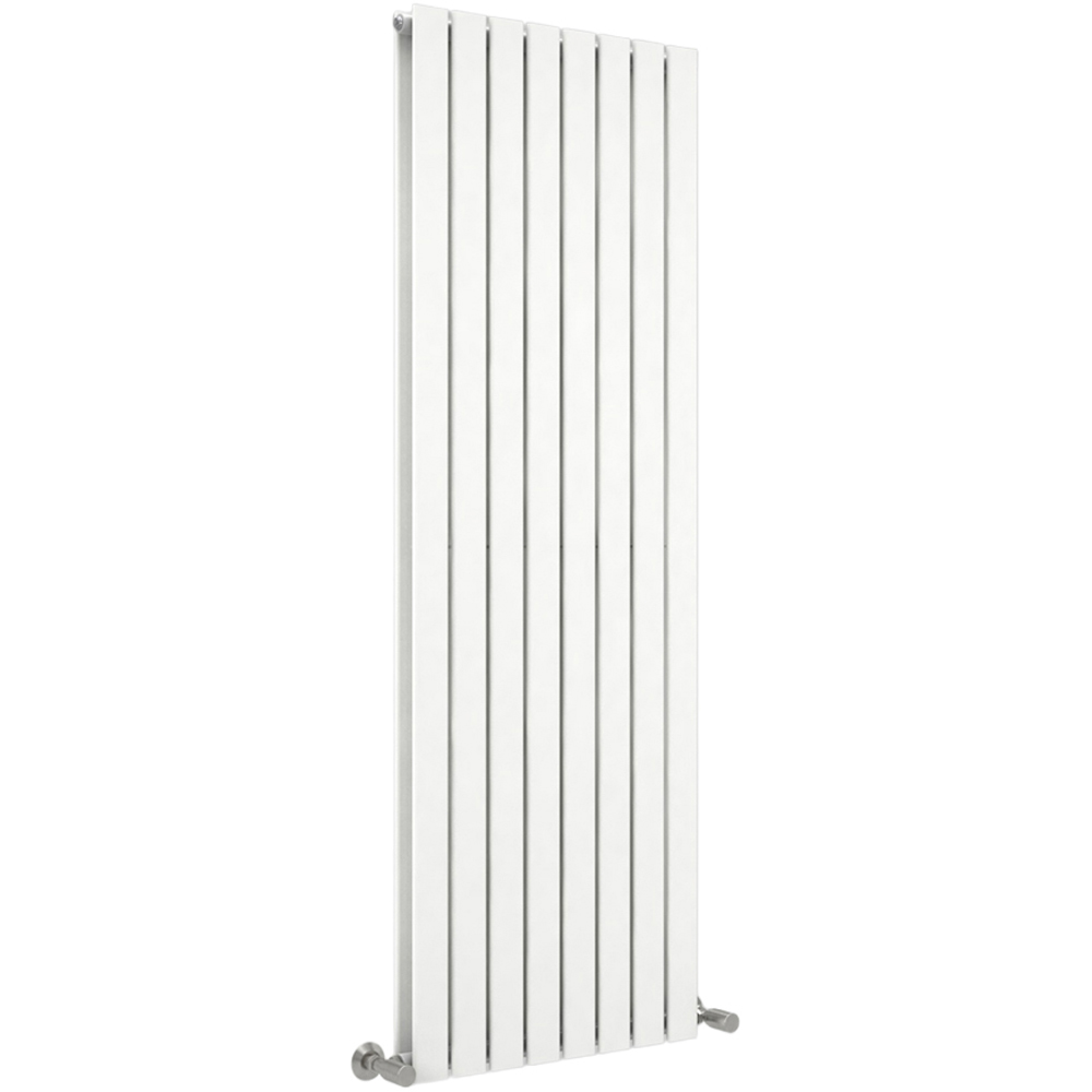 White 8372 BTU Double Flat Panel Vertical Column Radiator 1800 x 544mm Image 1