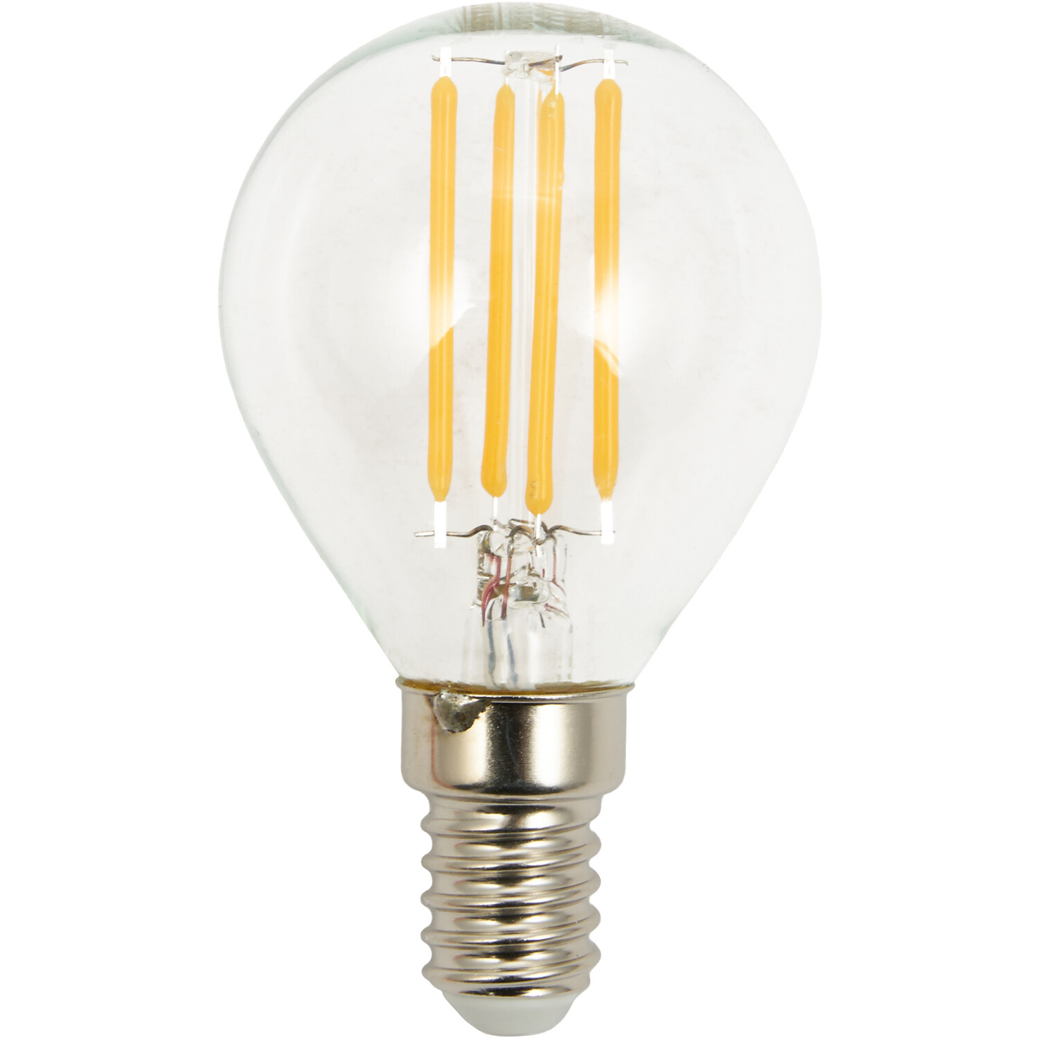 4W Filament Round Light Bulb ES E27 CAP Image 3
