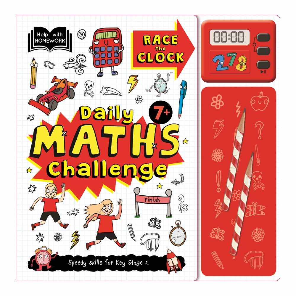 Help With Homework: 7+ Maths Challenge Pack Image