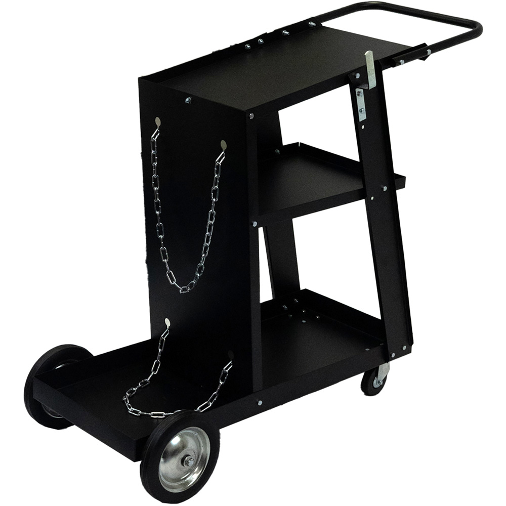 Holzmann Black Mobile Welding Trolley Image 1