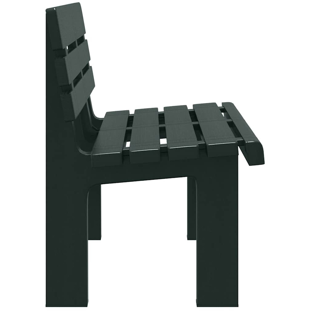 Walplus Green Garden Bench 110 x 52 x 71cm Image 5