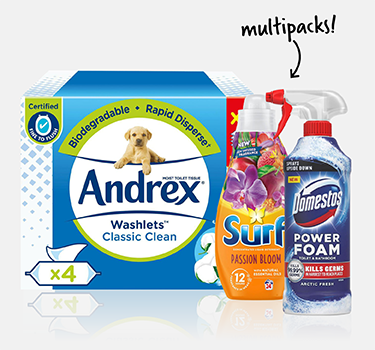 cleaning and laundry multipacks