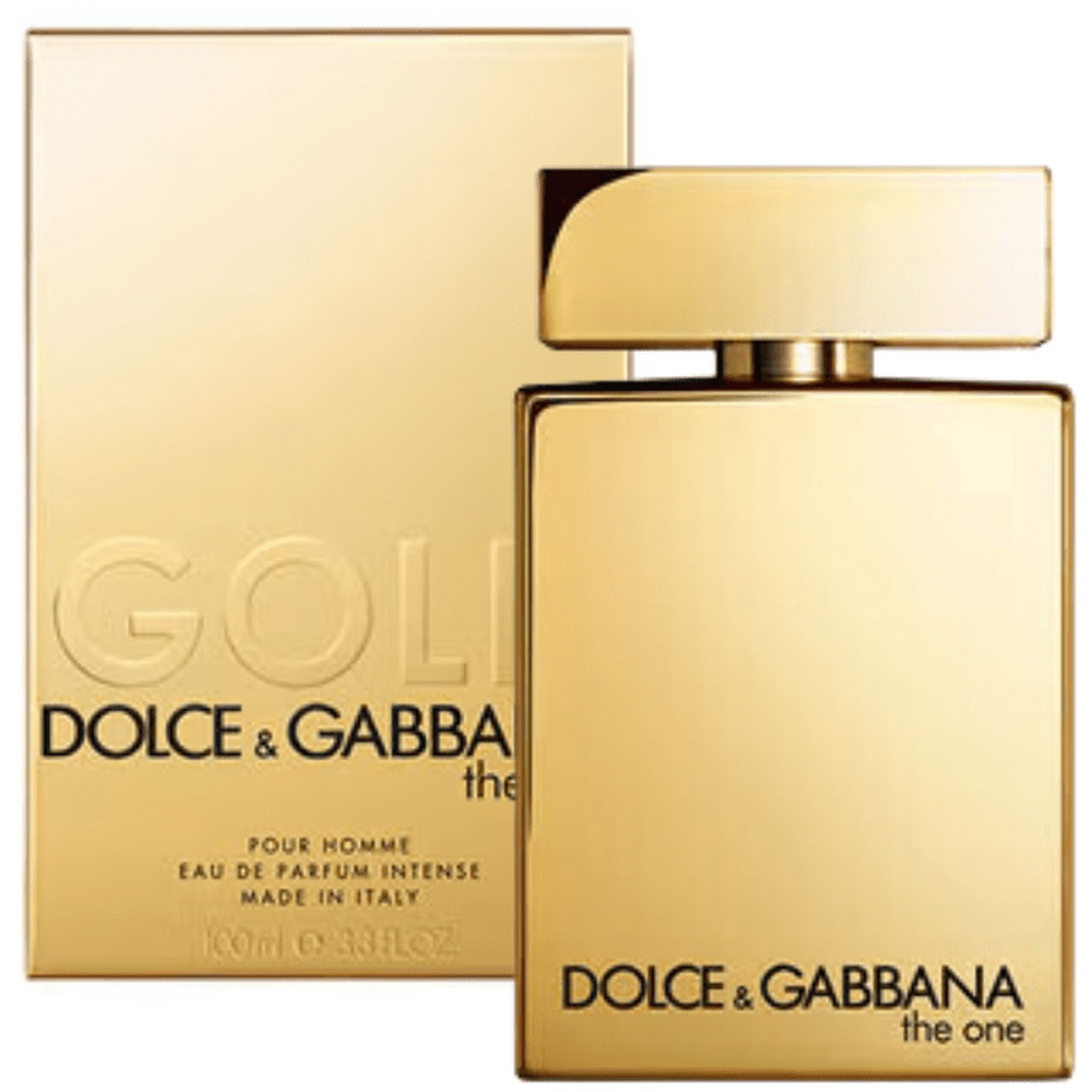 Dolce & Gabbana The One Gold Men Intense Eau De Parfum Spray 100ml Image 3