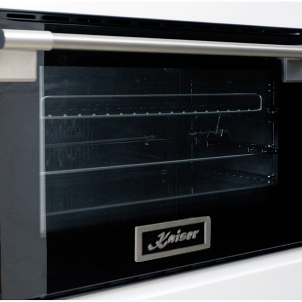Kaiser Avantgarde Pro Black Glass Stainless Steel 105L Electric Oven Image 6
