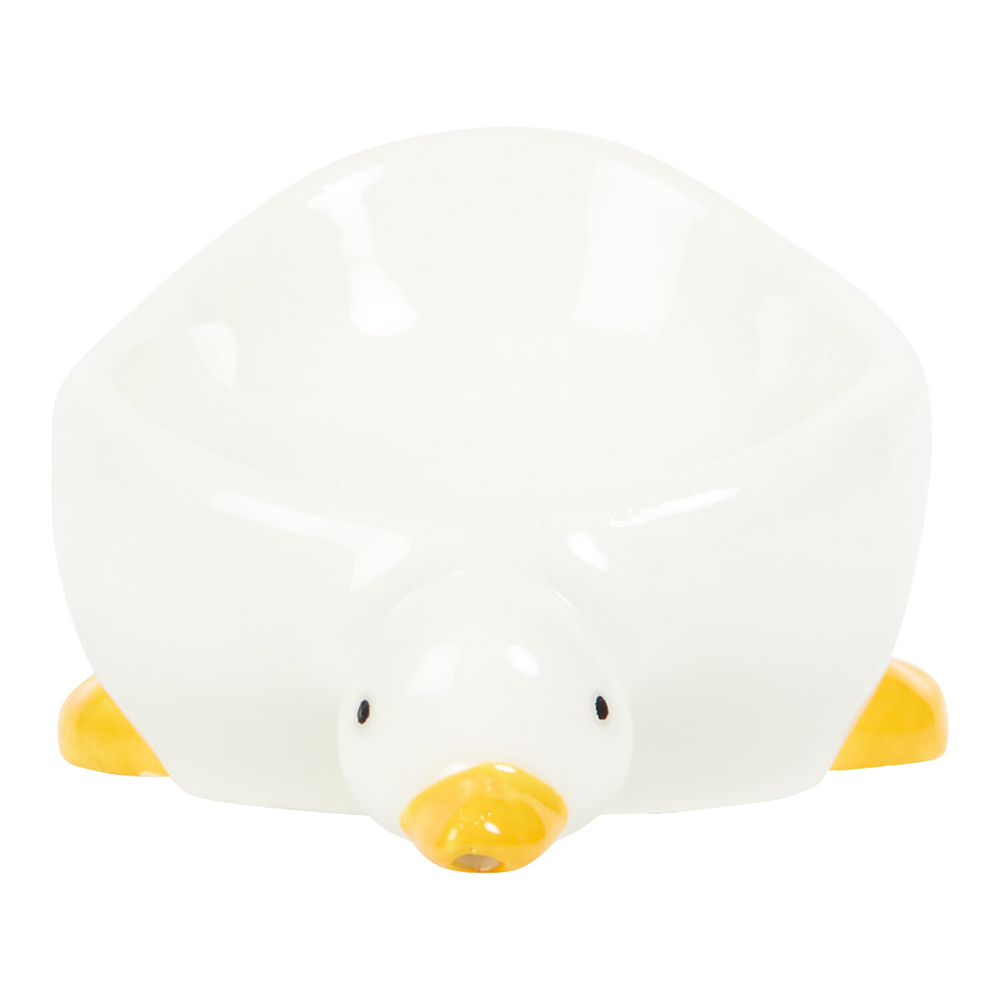 Duck Soap Dish White Image 5