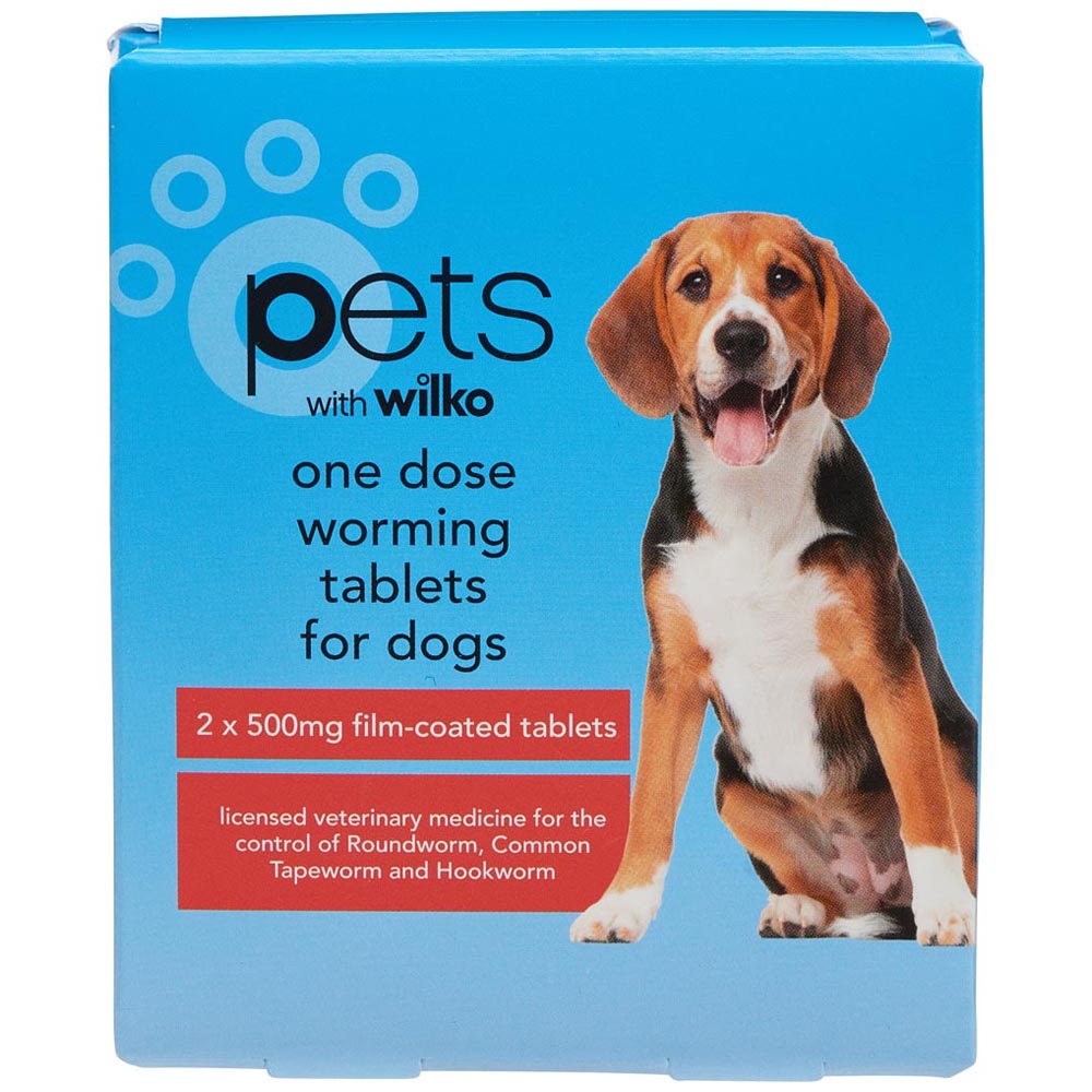 Wilko Worming Tablets For Dogs Image 1