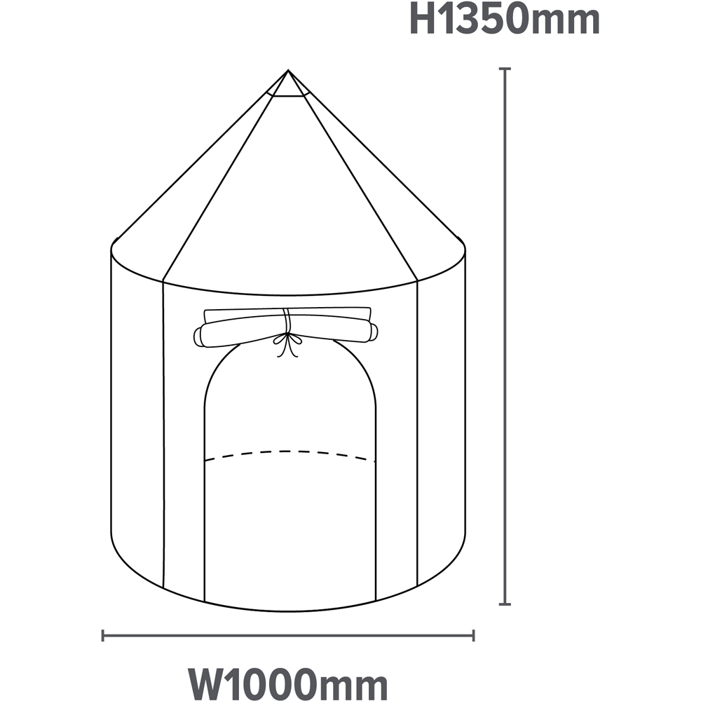 Liberty House Toys Kids Rocket Play Tent Image 9