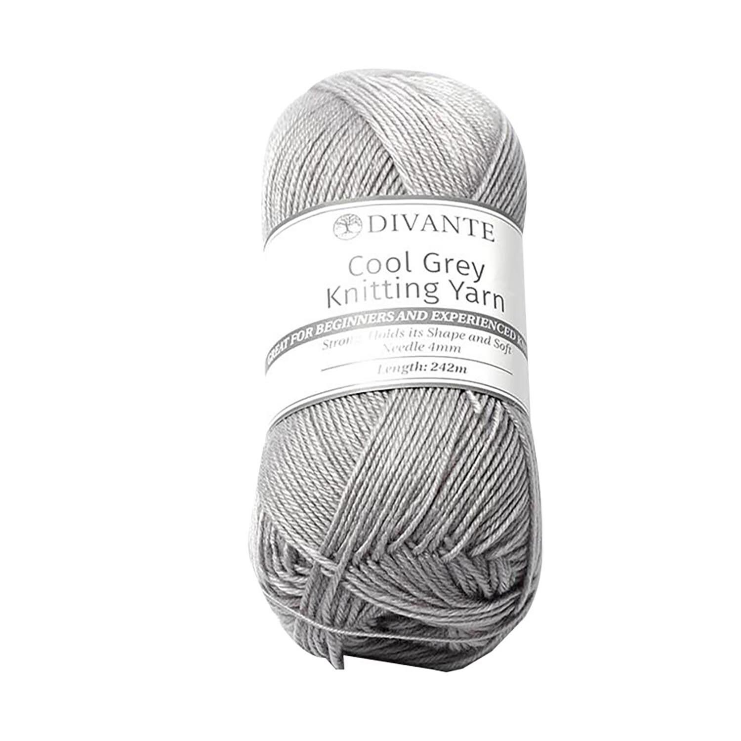 Divante Basic Knitting Yarn - Cool Grey Image