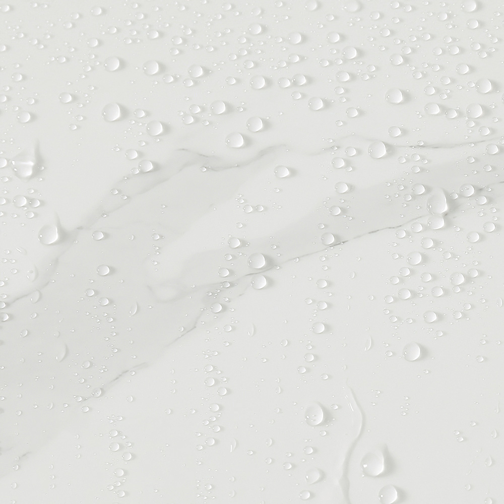 Living and Home Marble Patterned Off White Self Adhesive PVC Wall Sticker 10 Pack Image 2