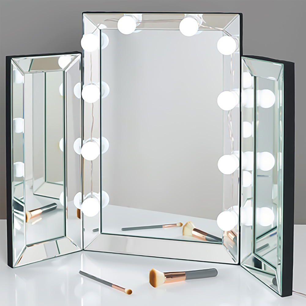 Vanity Mirror 10 LED String Lights Image 1