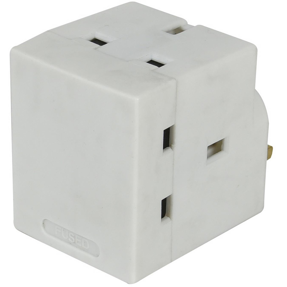 3 Way Mains Shaver Power Adaptor Image