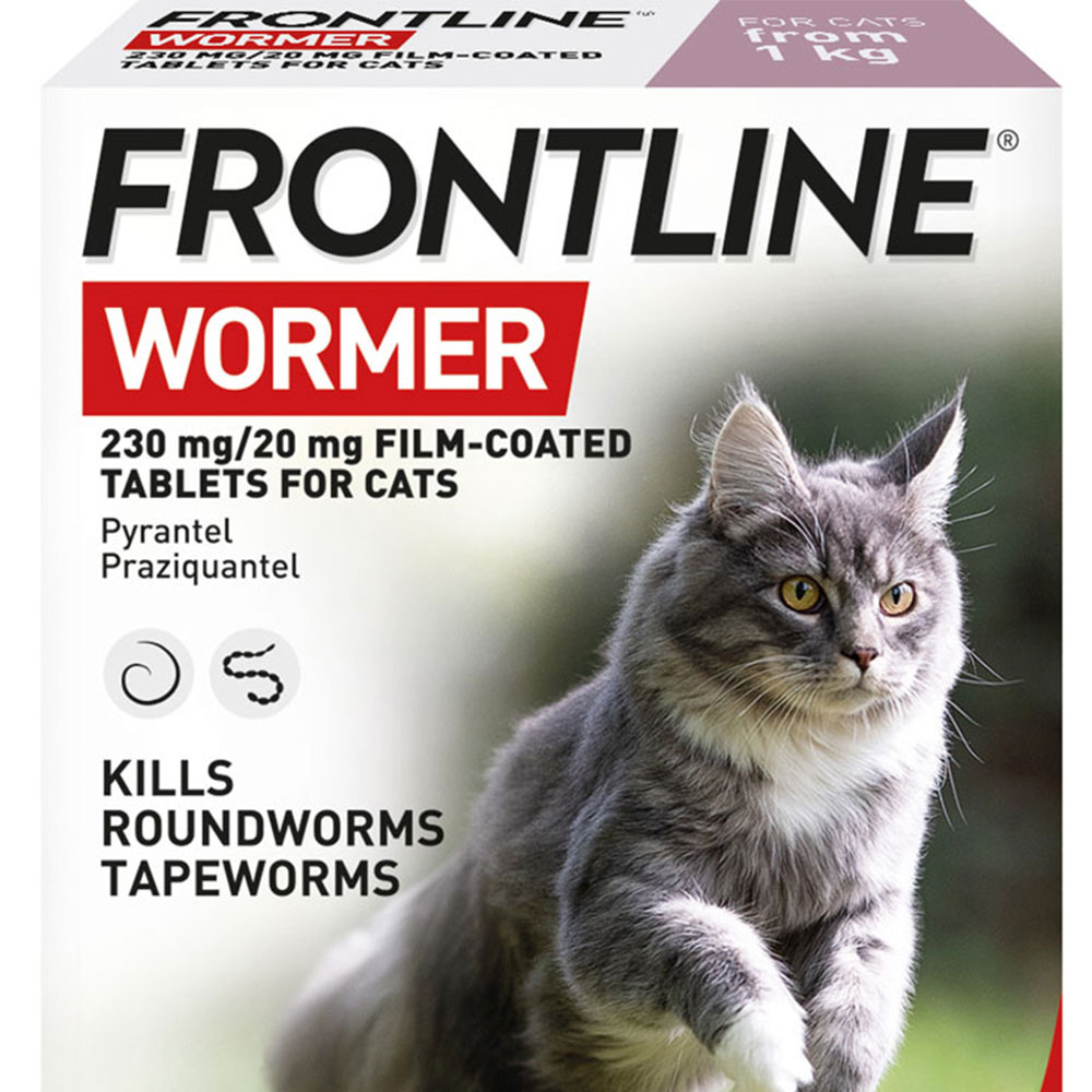 Frontline Wormer Tablets for Cat Wilko