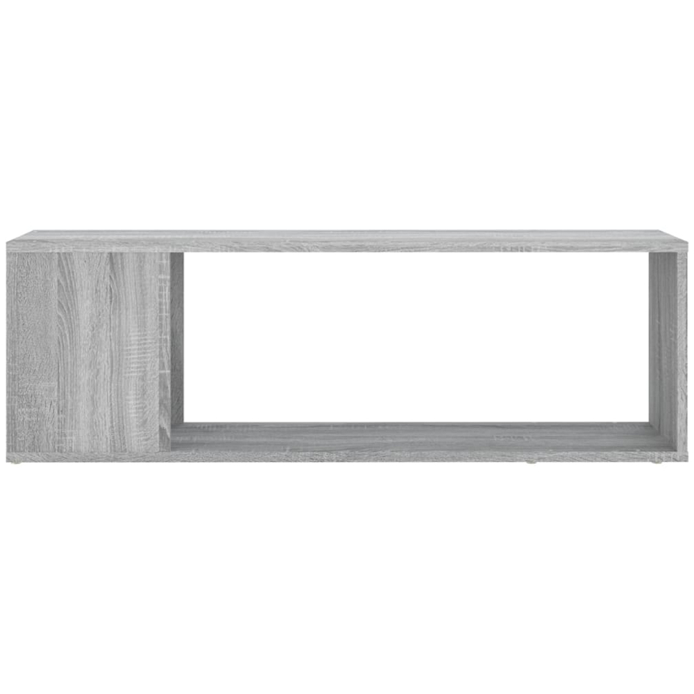 vidaXL Single Shelf Grey Sonoma TV Cabinet Image 4