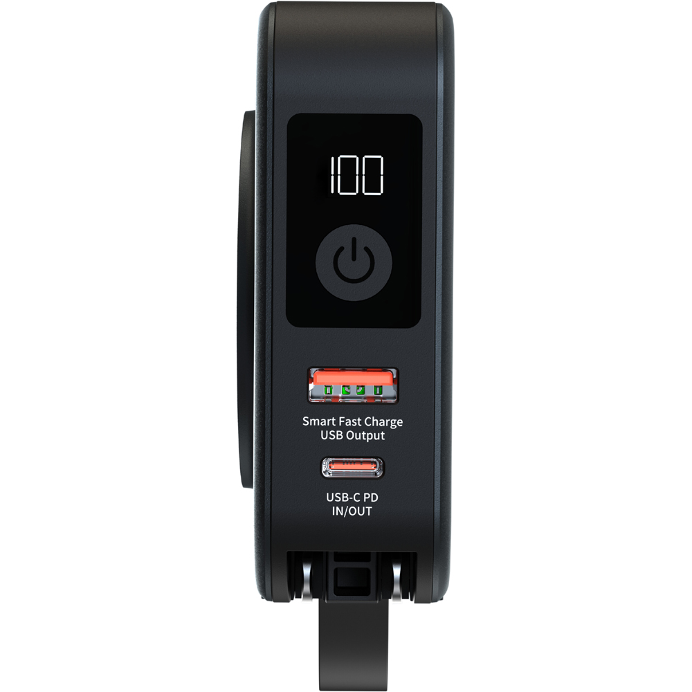 Energizer Magnetic Black QI Wireless Power Bank with AC Mains 10000mAh Image 2