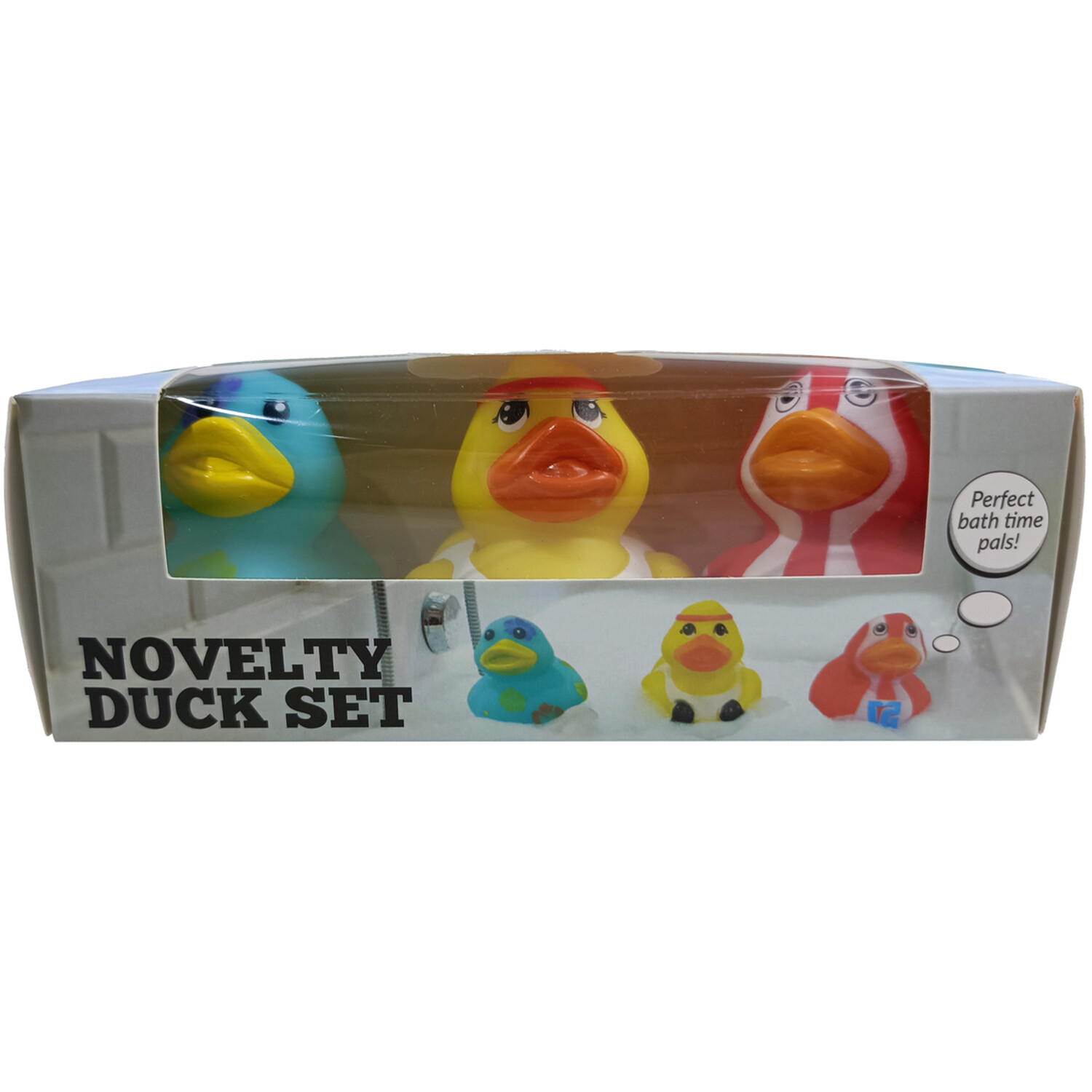 Set of 3 Novelty Ducks - Multicolour Image 3