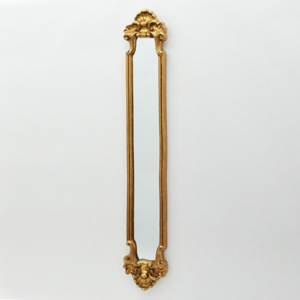 Acacia Home Gold Slim Wall Mirror 109 x 15cm Image 3