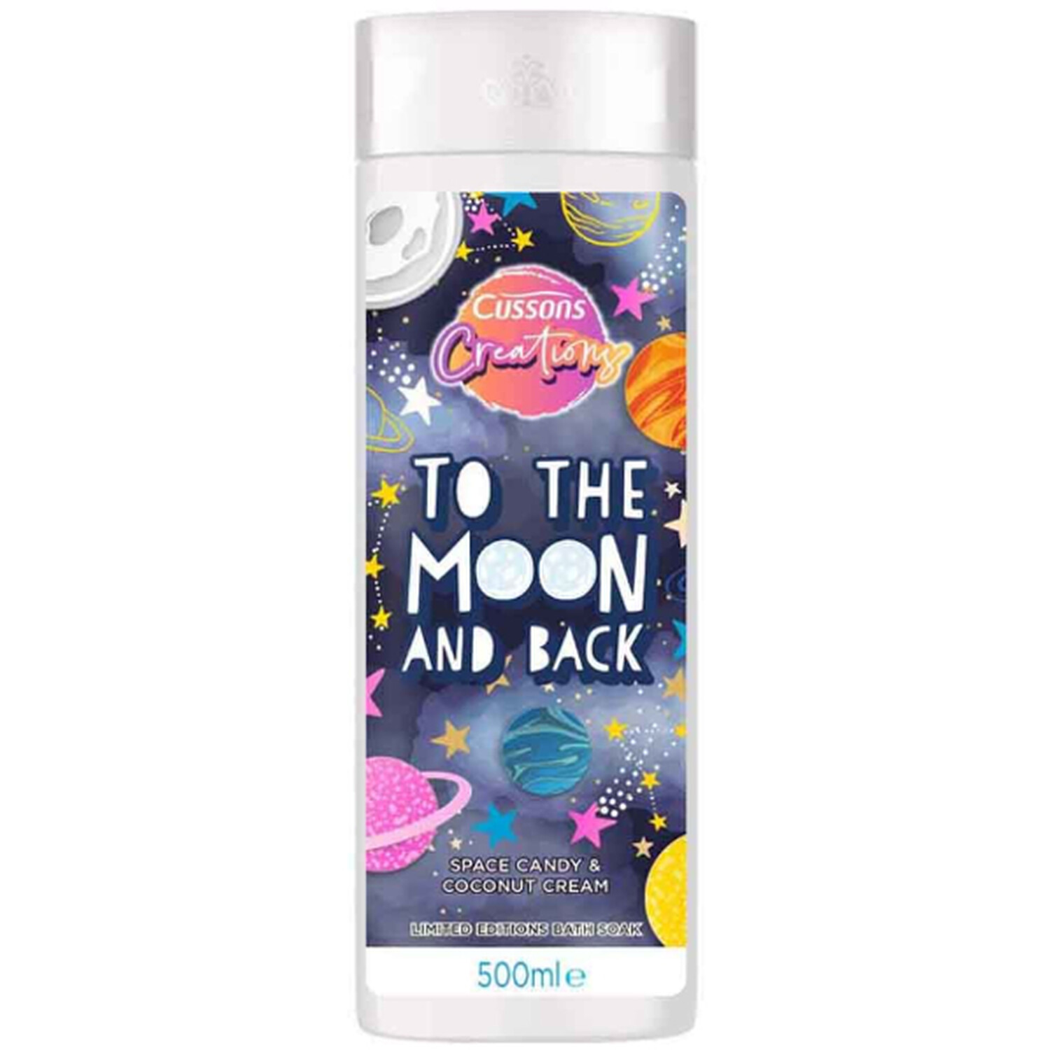 Cussons Creations To the Moon and Back Bath Soak - White Image
