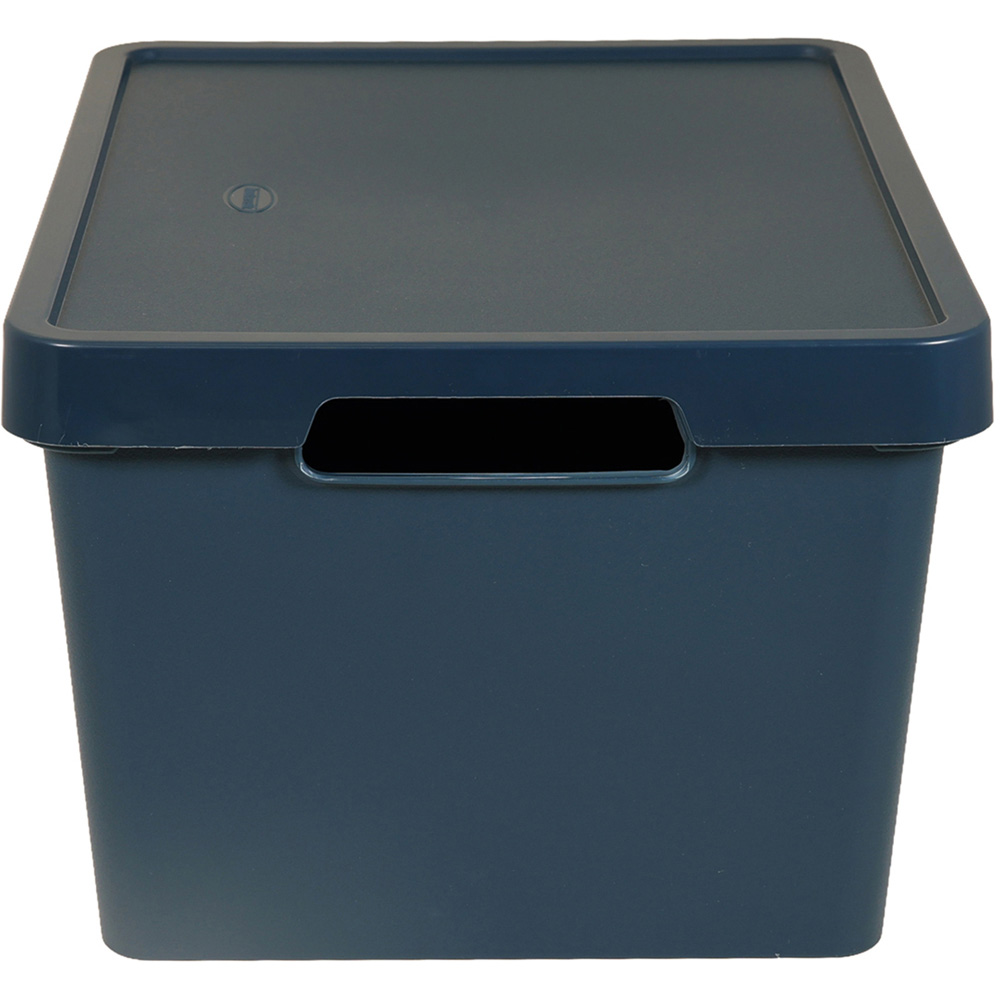 Matte Large Storage Box Navy Image 5