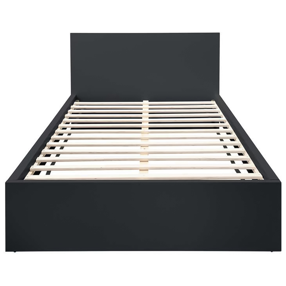 Oslo Double Black Bed Image 3