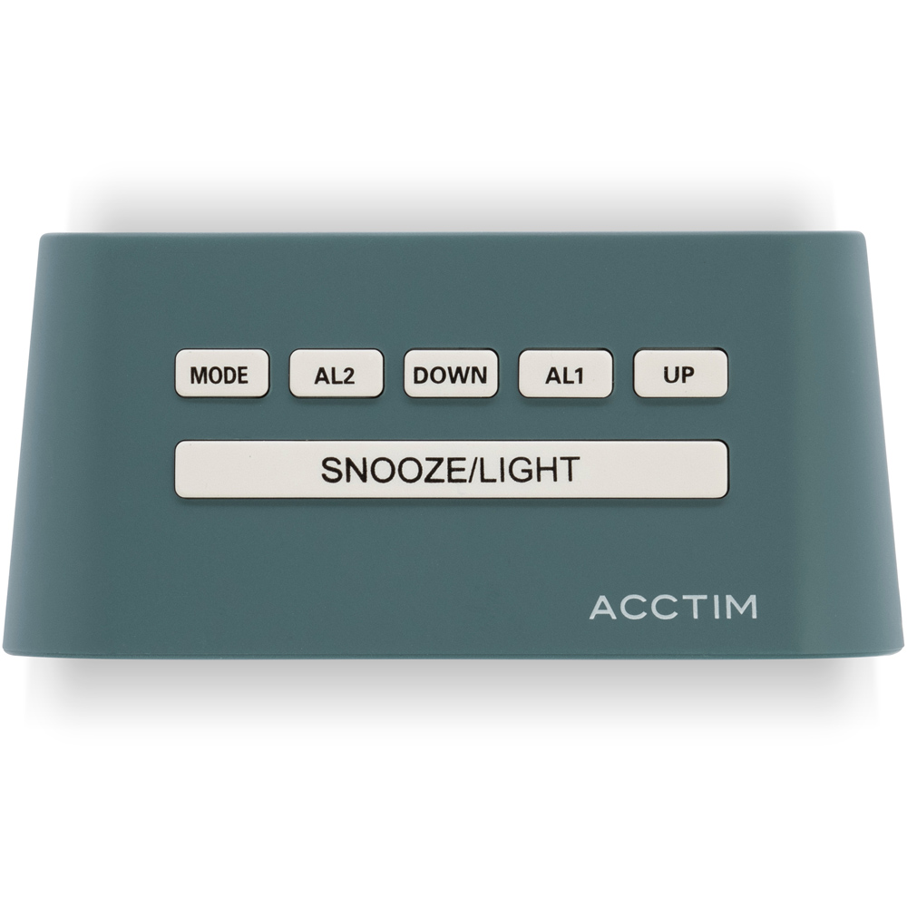 Acctim Alta Storm Blue Reflection Digital Alarm Clock Image 8