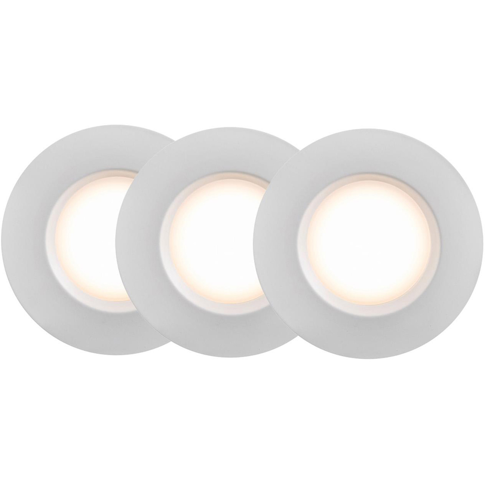 Nordlux Dorado 2700 3 Kit White Downlight Image 1