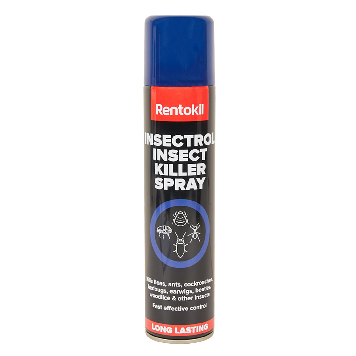 Insectrol Insect Killer Spray 300ml - Blue and Black Image 1