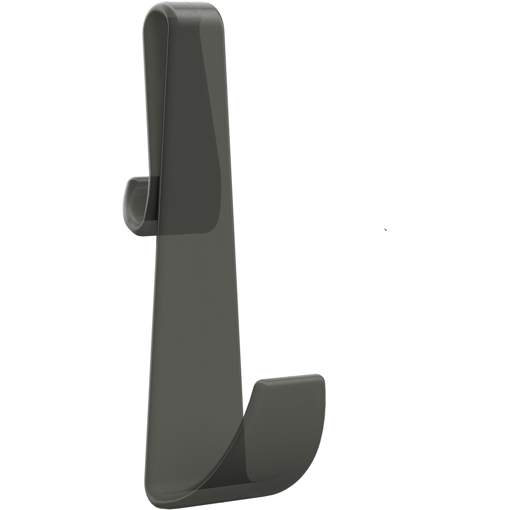nuie Black Enclosure Hook For Frameless Enclosures 155mm Image 1