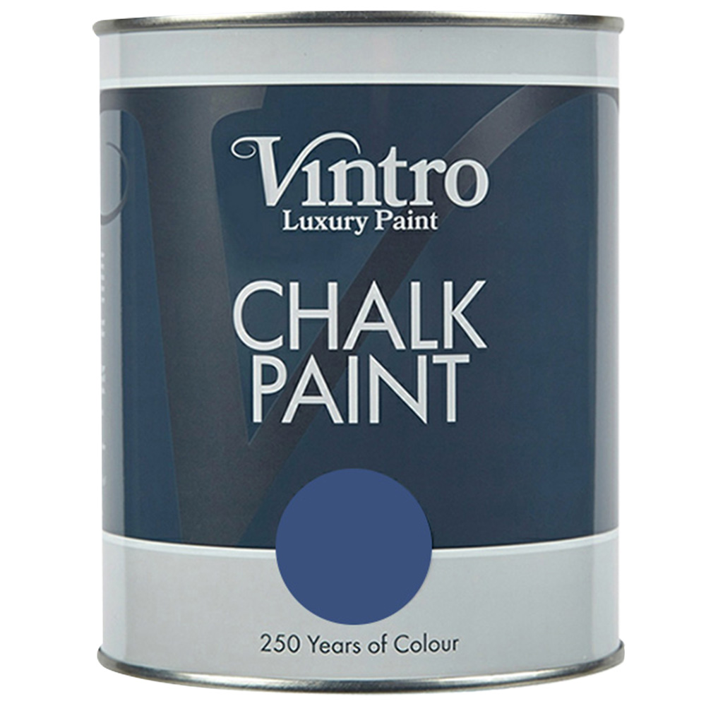 Vintro Paint Paris Blue Matt Finish Chalk Paint 1L Image 2