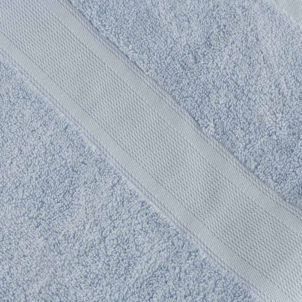 Wilko Supersoft Chambray Blue Bath Towel Wilko