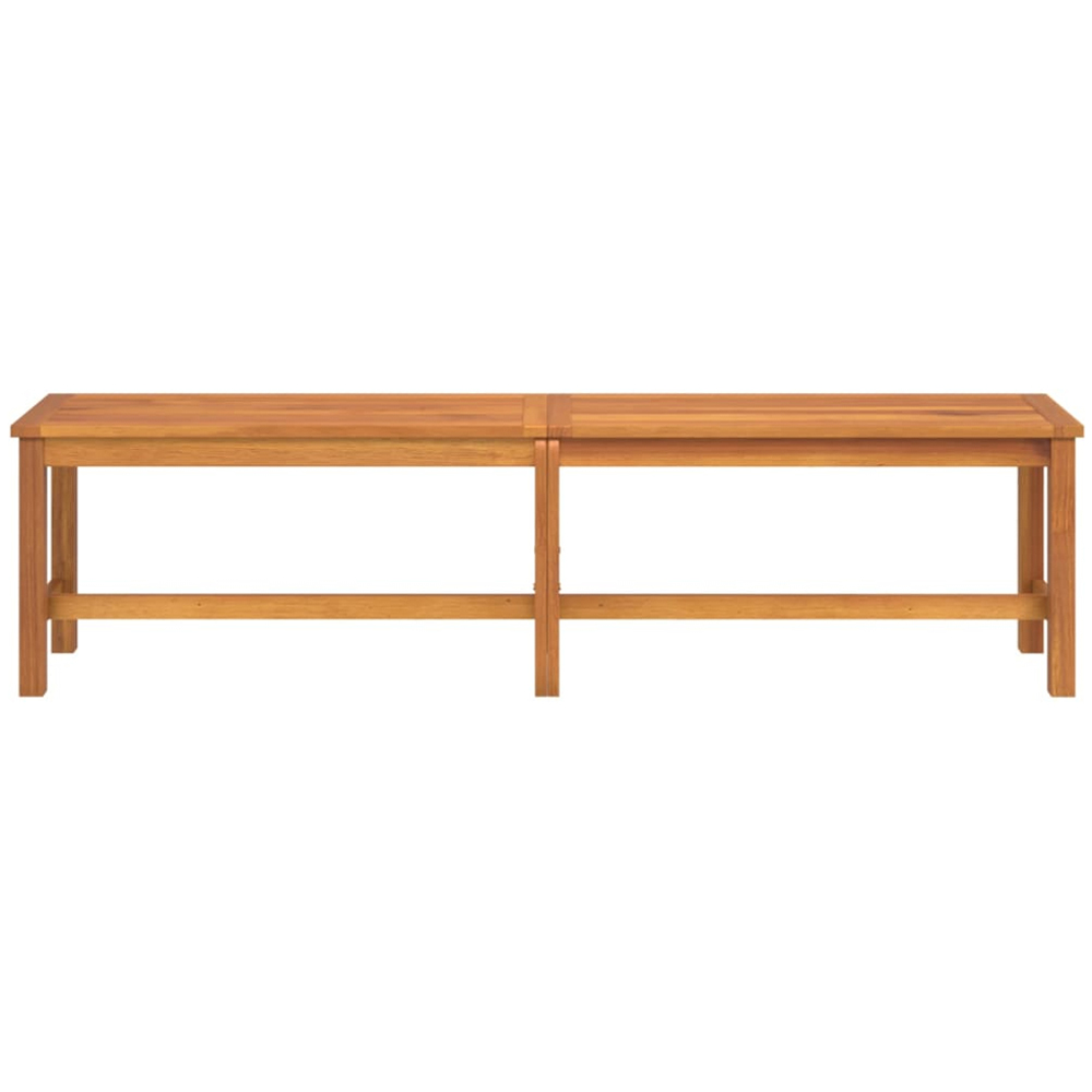 vidaXL Brown Solid Wood Acacia Garden Bench 180cm Image 3