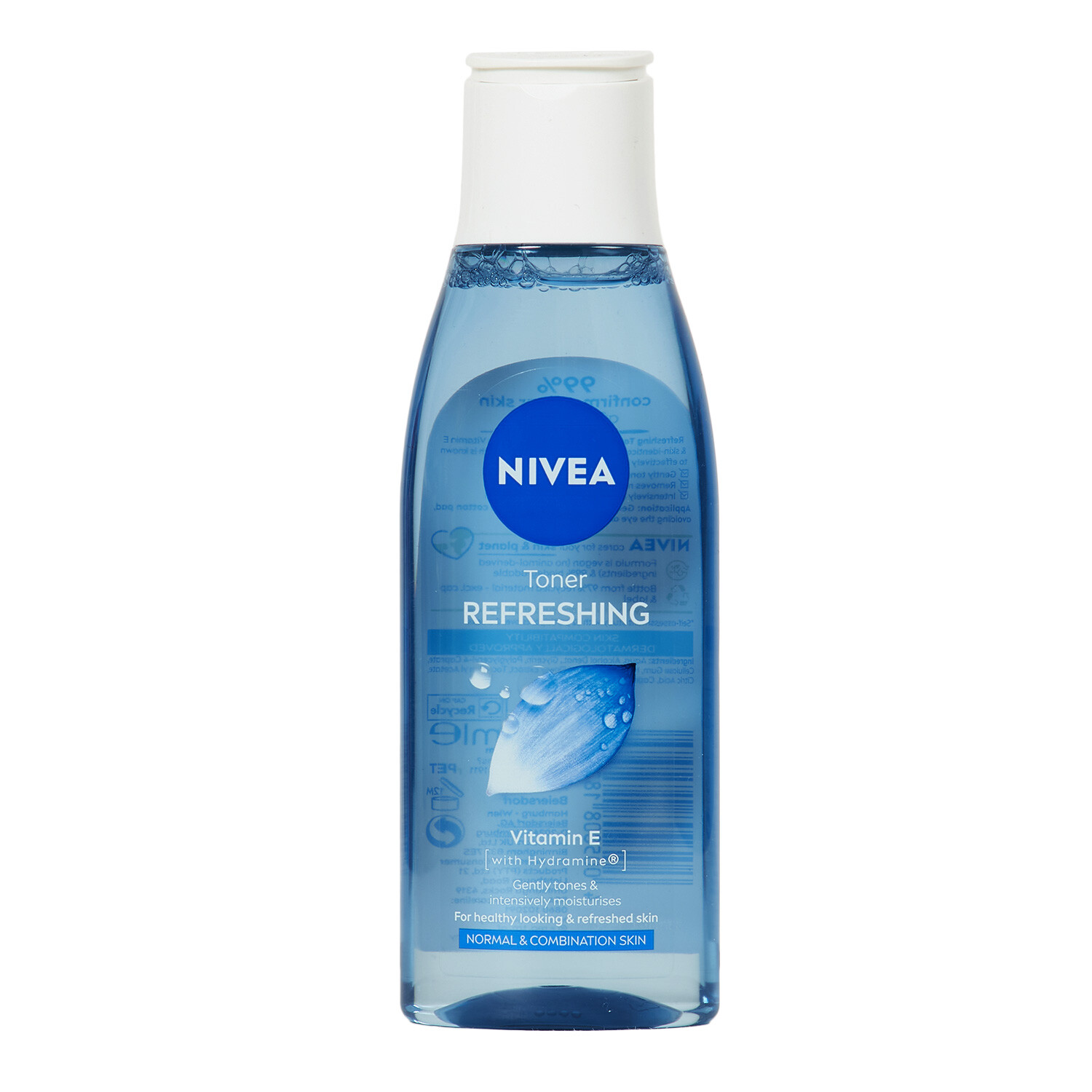 Nivea Refreshing Toner 200ml - Blue Image 1