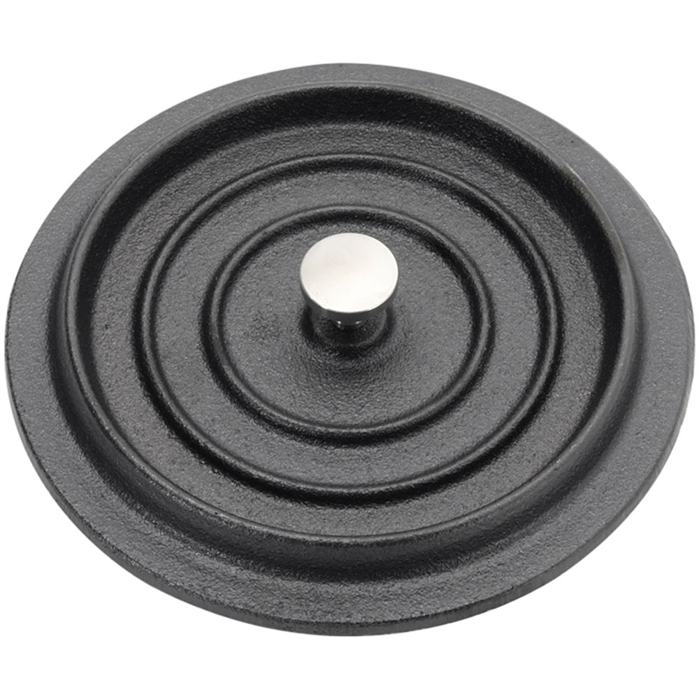 Living and Home Mini Pre-Seasoned Cast Iron Dutch Oven 1L Image 5