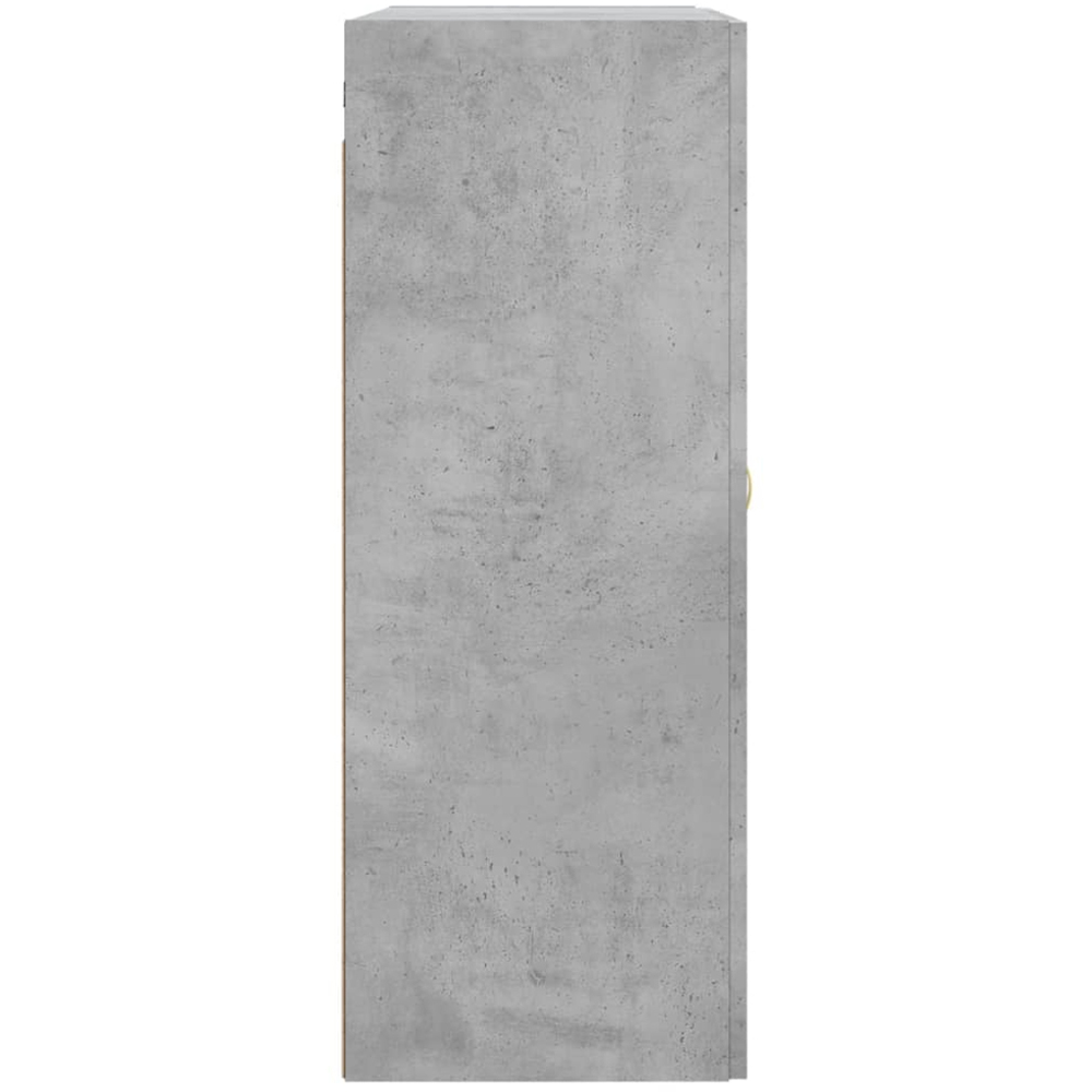 vidaXL 2 Door Concrete Grey Wall Mounted Cabinet Image 6