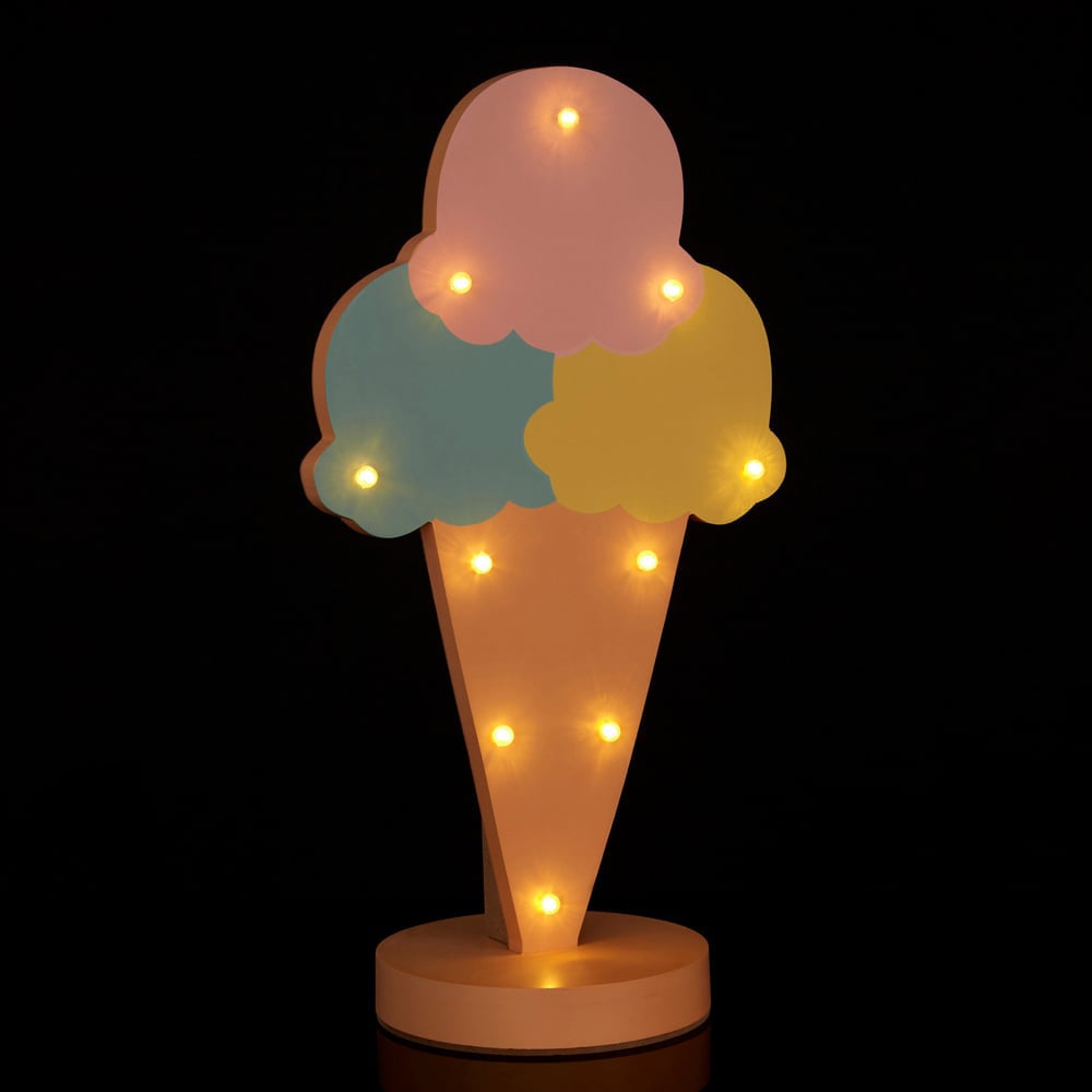 Premier Housewares Ice Cream LED Light Image 1