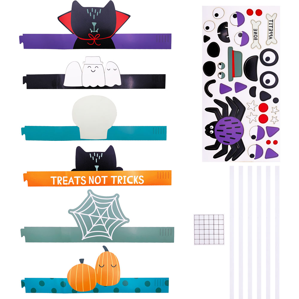 Wilko Make Your Own Halloween Hat 6 Pack Image 8
