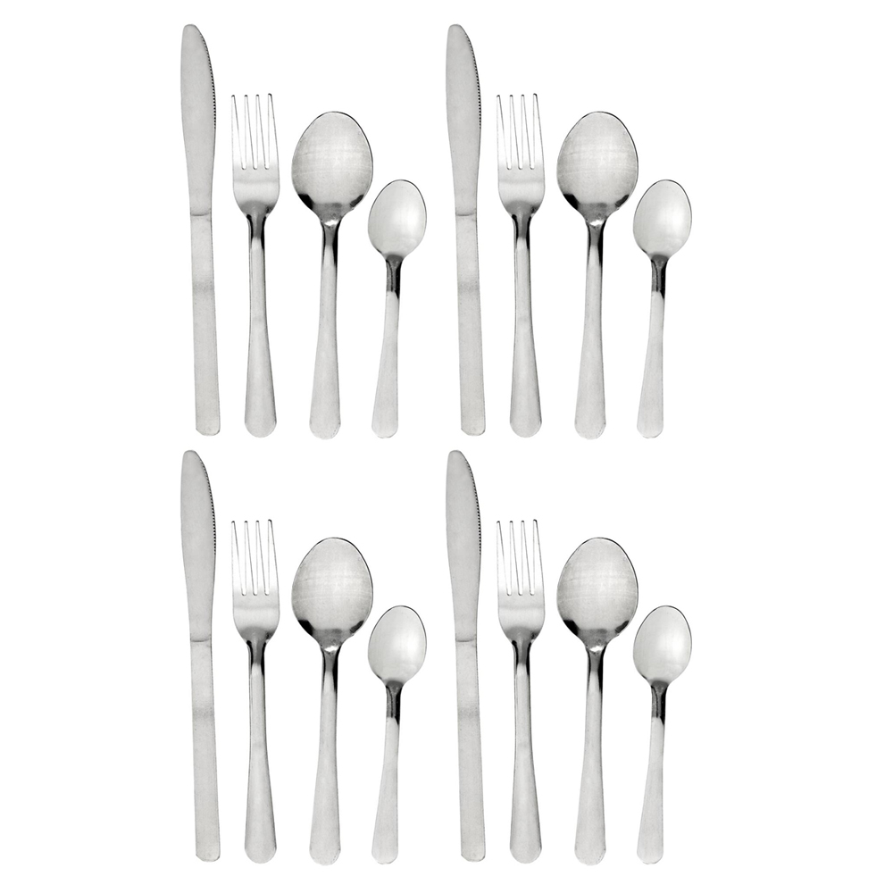 Wilko 16 pieces Functional Cutlery Set Image 1