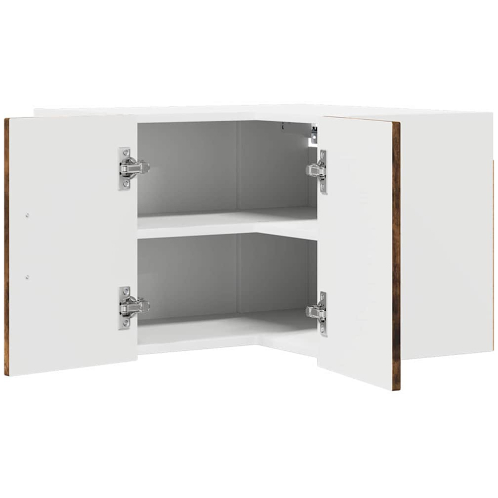 vidaXL Kalmar 2 Door Smoked Oak Wall Kitchen Cabinet Image 5