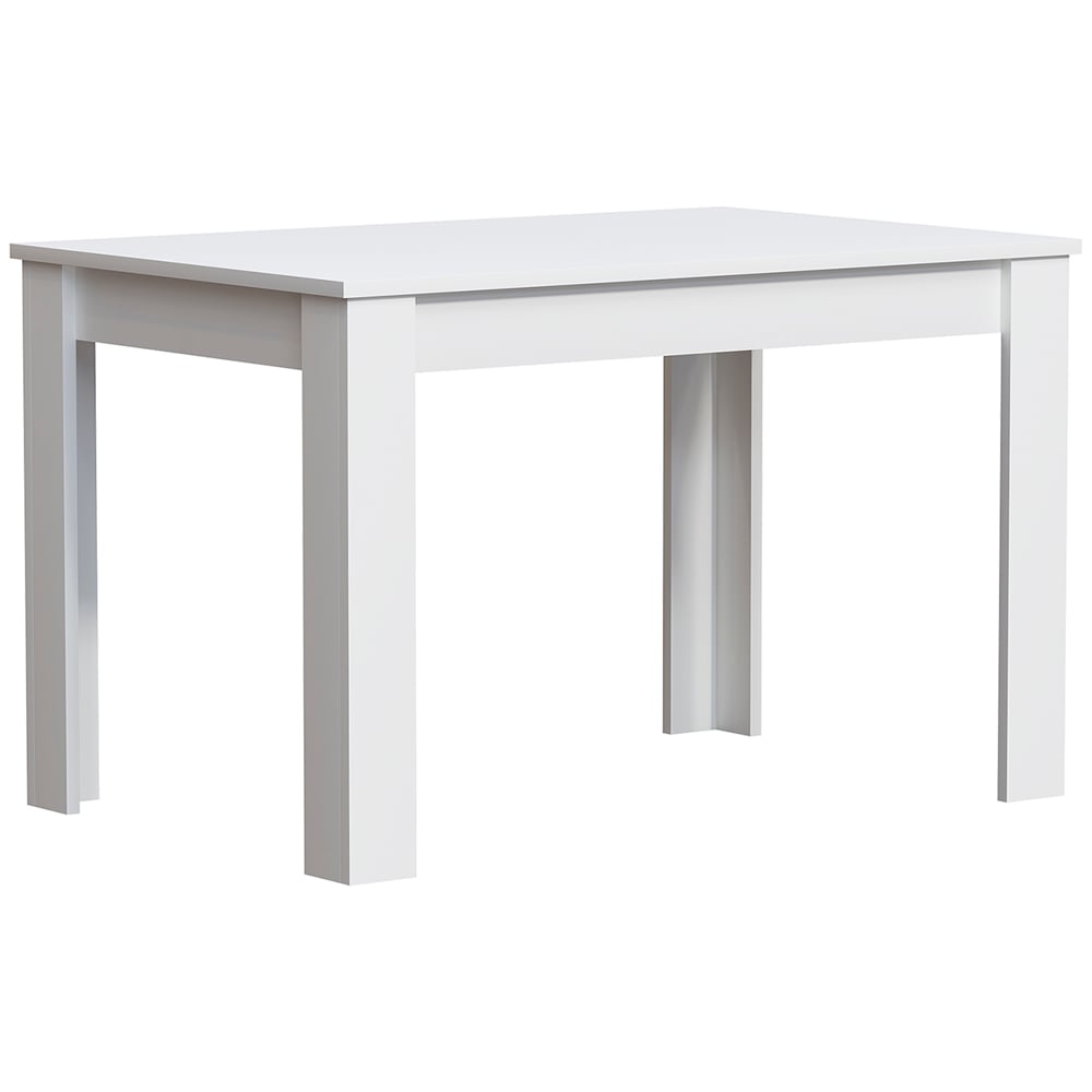 Vida Designs Medina 4 Seater Dining Table White Image 2