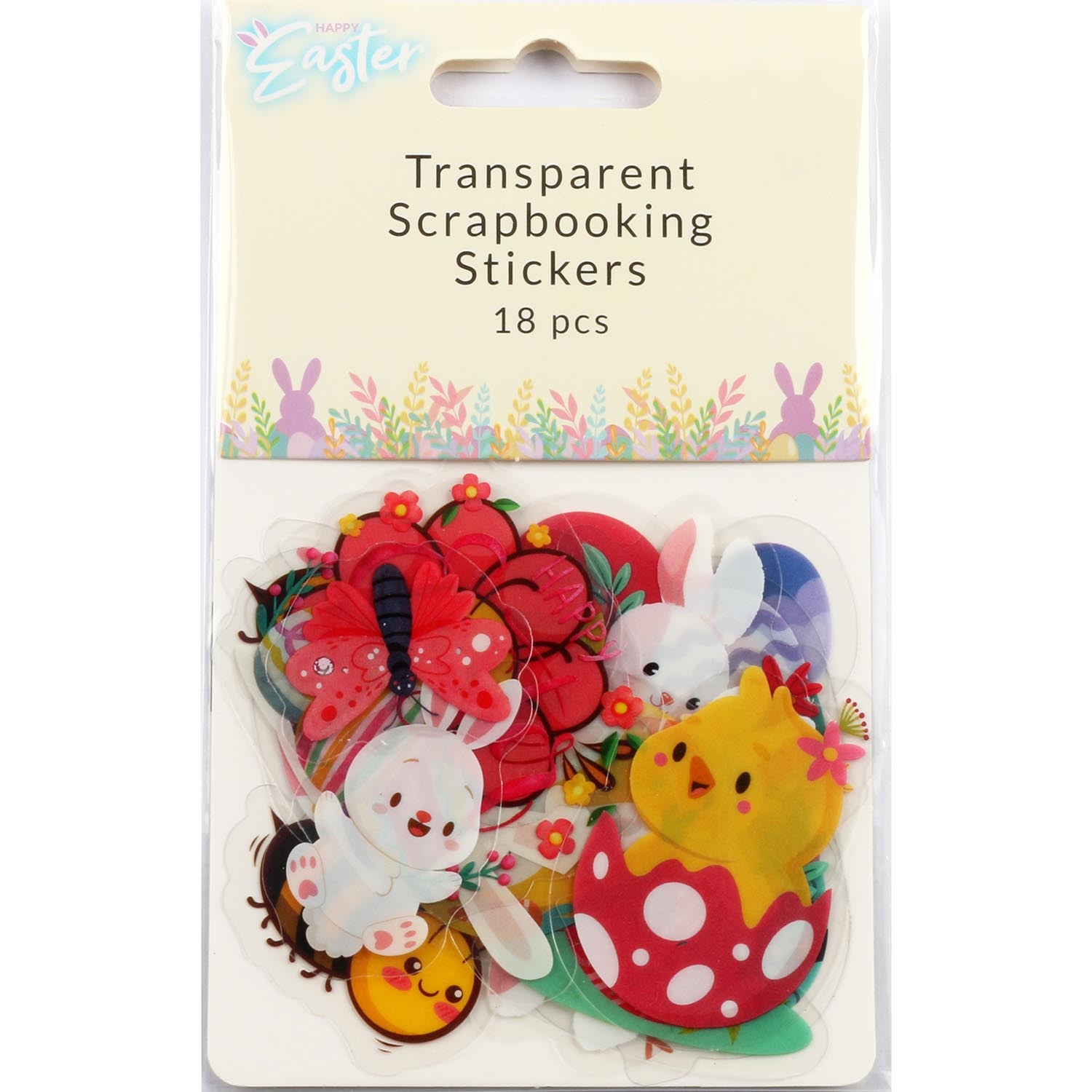 Easter Transparent Scrapbooking Stickers Image 1