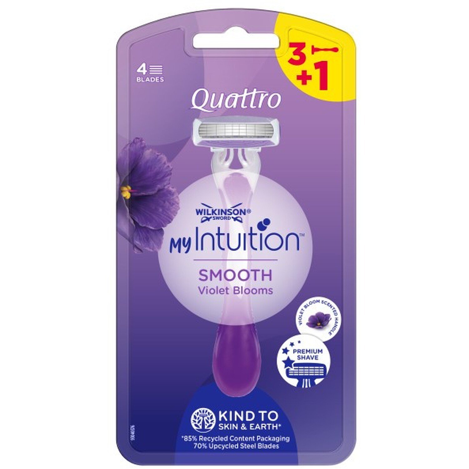 Quattro Female Sensitive Razors Image