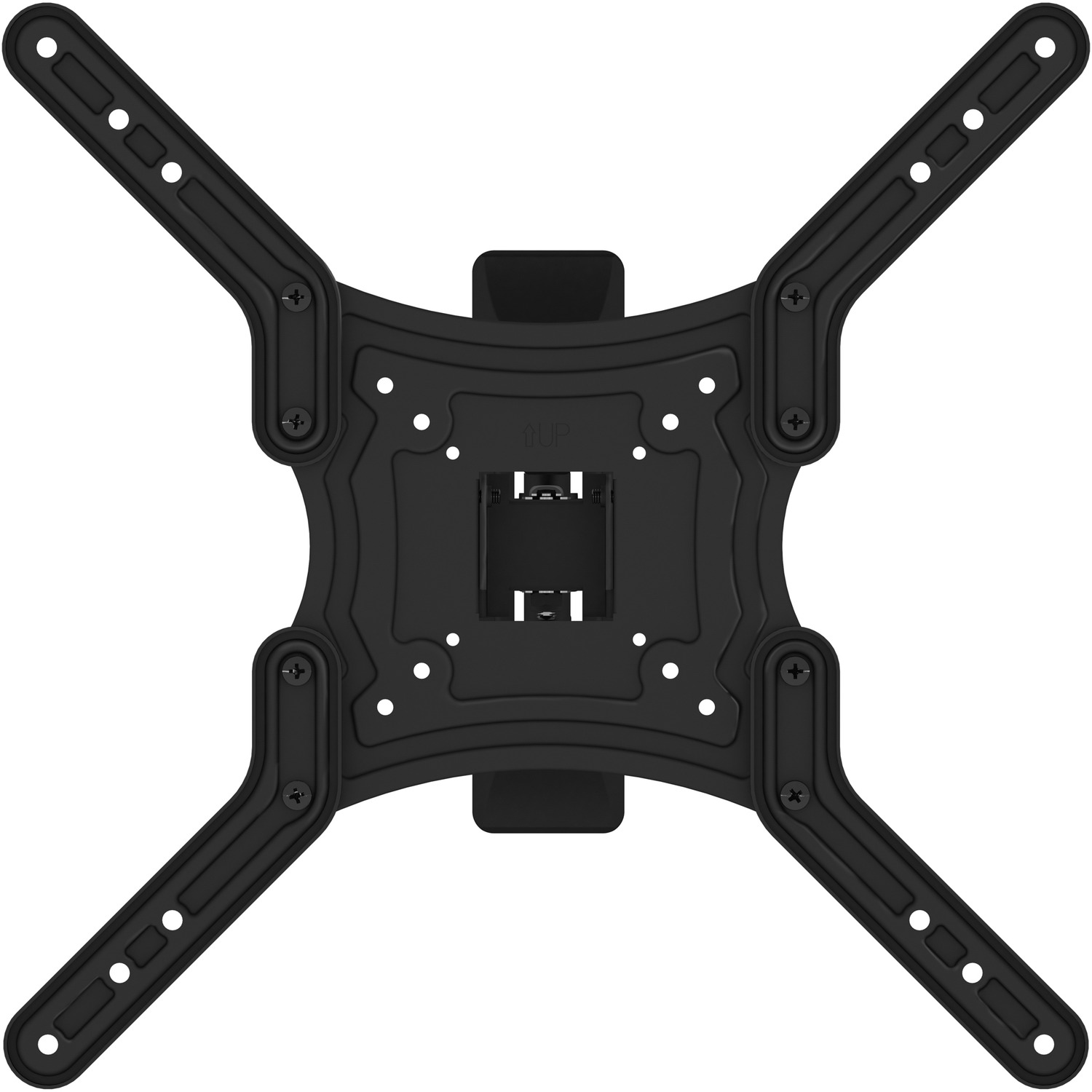 Jet Black 26 to 55 inch Multi Position TV Wall Mount Image 2