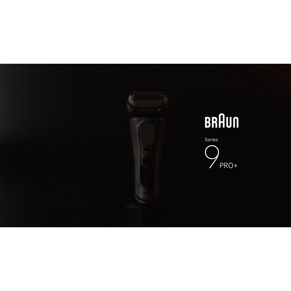 Braun Series 9 PRO Plus 9670CC Black Pro SensoAdapt Electric Shaver with SmartCare Centre Image 7