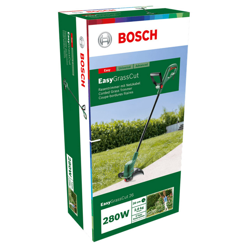Bosch 280W EasyGrassCut 26cm Electric Line Trimmer Wilko